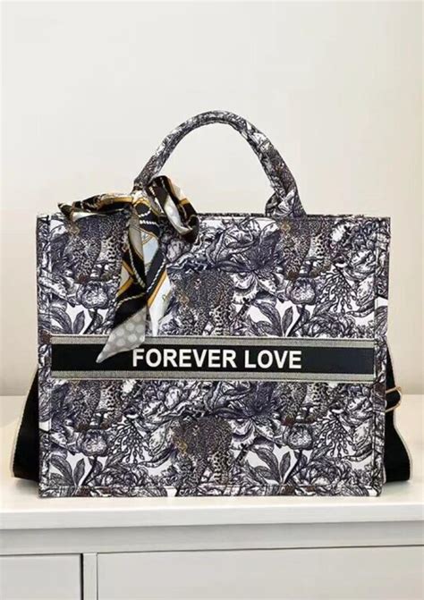 dupe dior tote bag